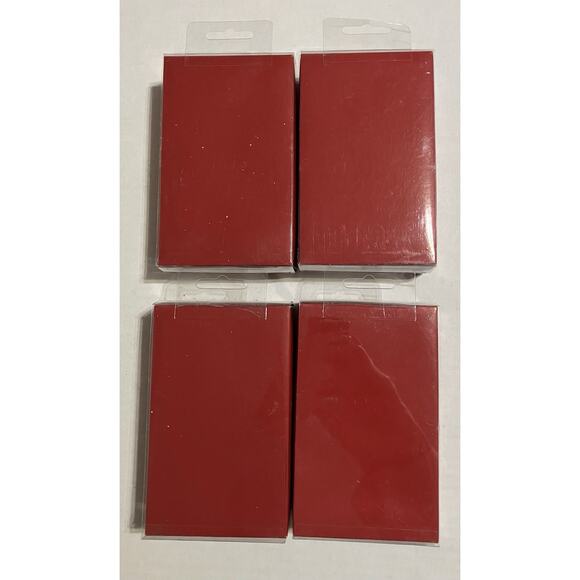 Decorative Christmas Glass Ornament Place Card Holders 4 Sets of 4 READ - Picture 3 of 7